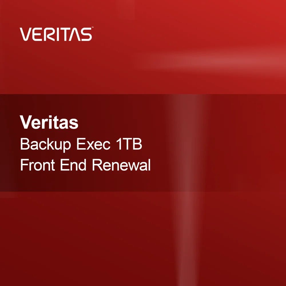 Veritas Backup Exec 1TB Front End Renewal