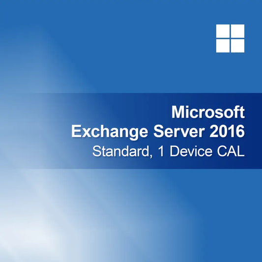Microsoft Exchange Server 2016 Standard, 1 Device CAL