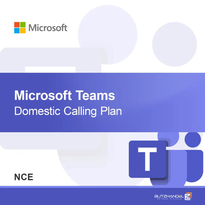 Microsoft Teams Domestic Calling Plan (NCE)